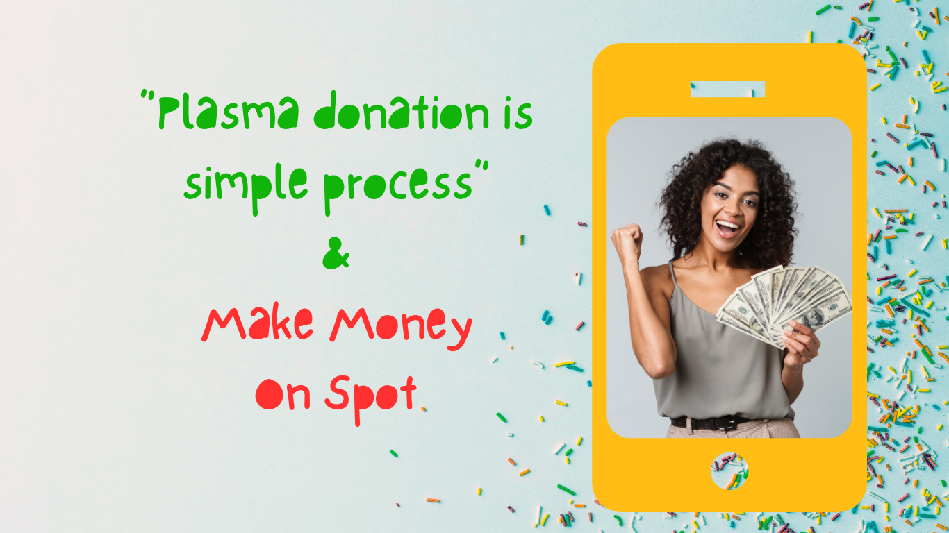 plasma donation process is simple